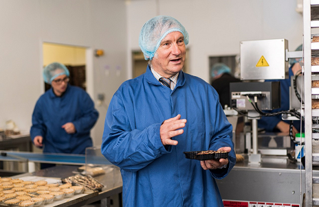 man in bakery