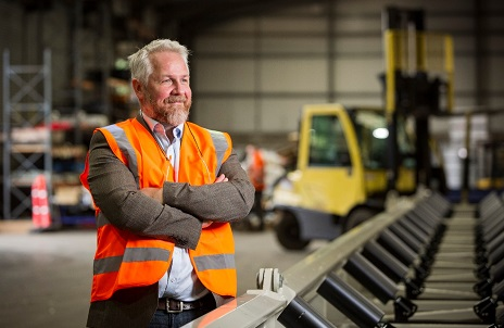 man in factory