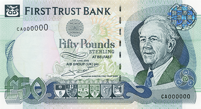 First Trust Bank £50 Note   